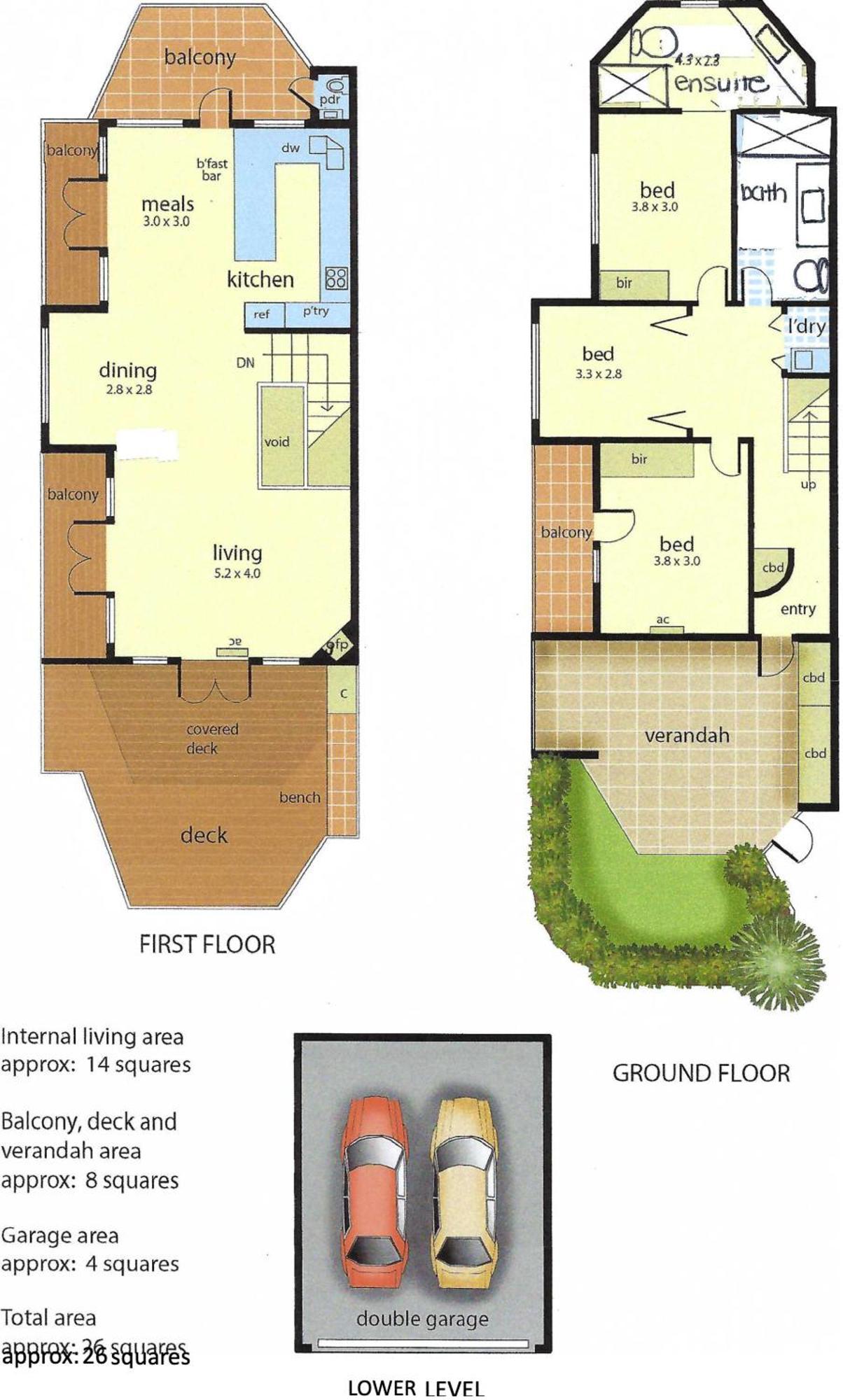 7 & 8 Monte Vista Sorrento Apartment Exterior photo
